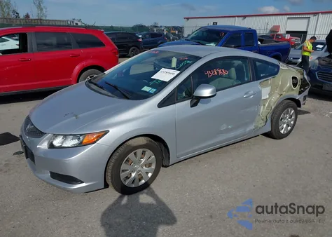 2012 Honda Civic Lx from USA, damaged, VIN 2HGFG3B51CH520029